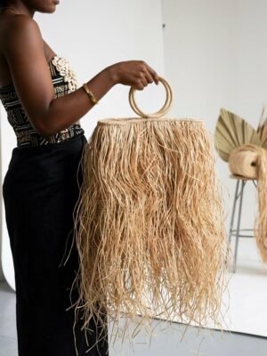 Sac en Raphia ZA'NDOU